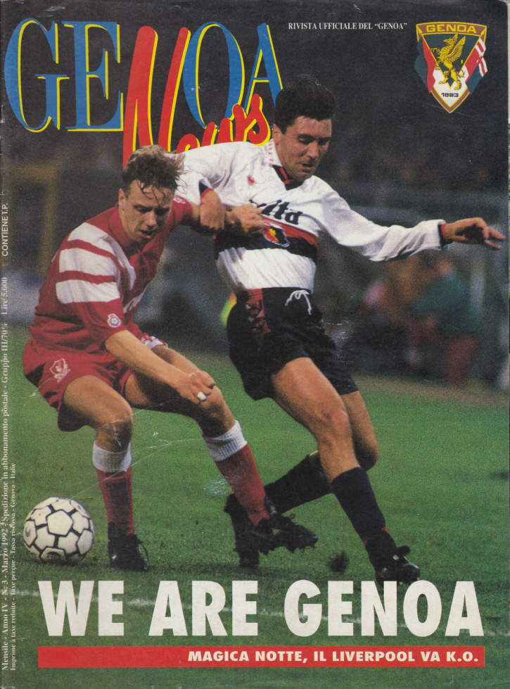 UC Sampdoria vs. Genoa CFC 1991-1992